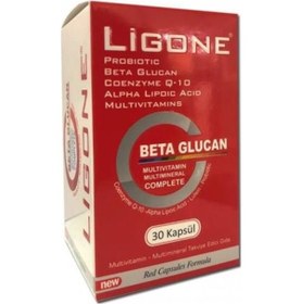 Resim Ligone Beta Glucan Probiotic Multivitamin 30 Kapsül 