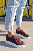 Resim HSMD MODA HAS CH253 CBT Mirror Non Kadın Ayakkabı BORDO 