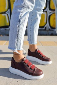 Resim HSMD MODA HAS CH253 CBT Mirror Non Kadın Ayakkabı BORDO 