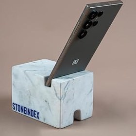 Resim The "Resonance" Marble Acoustic Stand - AS1-%100 Natural Stone - Handmade with Love 