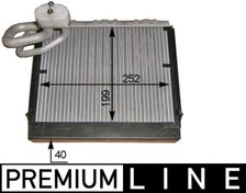 Resim MAHLE AE106000P | Evaporator 06-Crafter-Sprinter 2.5Tdi 