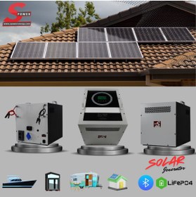 Resim Spower Energy Solar Hibrit Jeneratör Sg-11(11000 WATT) 