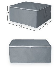 Resim Adarya Home 6 Adet - Büyük Boy Bazaaltı Ve Çekyat Hurç 64 X 45 X 22 Cm Antrasit 