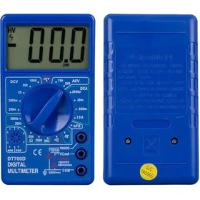 Resim Powermaster DT700D Jumbo Display Dijital Multimetre Ölçü Aleti 