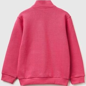 Resim United Colors of Benetton Kız Çocuk Giacca M/L 3j70g504b Hırka Kazak 