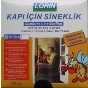 Resim Lorin Kapı Sineklik Lux-Siyah 