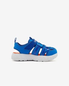 Resim Skechers Play Scene Splash Küçük Erkek Çocuk Mavi Sandalet 407041n Ltbl Mavi 