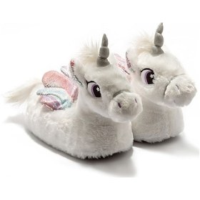 Resim Twigy Lea Çocuk Hayvanlı Panduf Beyaz 34/39 CC0635 