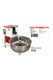 Resim Genel Markalar Hamur Yoğurma Makinesi 35 Kg 