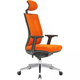 Resim Uzayofismobilyaları Uzay Ofis Viyano Fileli Müdür Koltuğu - Orange 