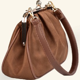 Resim birizmoda Rosel Clutch Çanta - Taba 