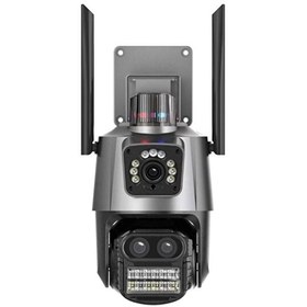 Resim AV-M21 3MP 2 Kameralı 8x 1080P PTZ Onvif Wi-Fi Kamera 