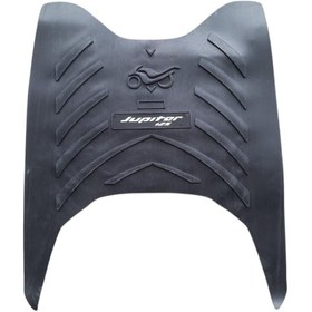 Resim SEVGENT Tvs Jupiter 125 Ayaklık Paspas Siyah (Beyaz Yazı) 