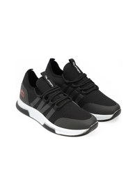 Resim Slazenger TUESDAY I Siyah / Kırmızı Koşu & Yürüyüş Spor Ayakkabısı | Unisex 