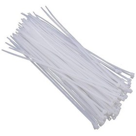 Resim Plastik Kablo Bağı Beyaz 200X2,5Mm (100Adet) 