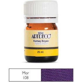 Resim Artdeco Kumaş Boyası 108 Mor 