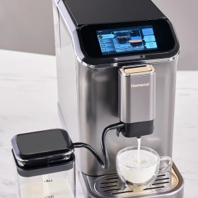 Resim Homend coffeebreak 5008H Kahve Öğütücülü, Dokunmatik Ekranlı Full Otomatik Espresso Makinesi 