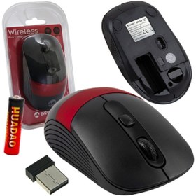 Resim Genel Markalar Everest Sm-18 2.4 Ghz Usb Optik Kablosuz Mouse Gri-siyah-kırmızı 
