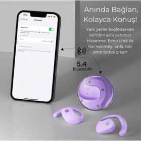 Resim Genel Markalar Echo Link 114 Farklı Dilde Çeviri Yapan Yapay Zeka Destekli Tercüman Kulaklık 