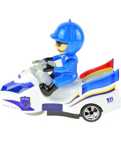 Resim Oyuncak Polis Motosikleti Işıklı Sesli Pilli 20 cm 