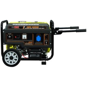 Resim Genpower GBG 4000 E V3 Model 4 KVA Benzinli Marşlı Tekerlekli Monofaze ( 220 Volt) Jeneratör 