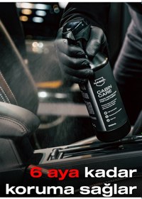 Resim Nasiol Cabincare Araç Kumaş Yüzeyleri için Nano Kaplama 6 Ay Dayanım 500ML Su Sıvı Leke Geçirmez 