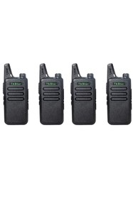 Resim TKSTAR 4 lü SET Line Telsiz Türkçe Mars Teknoben Wln serilerine. TYPC şarj kolaylığı 