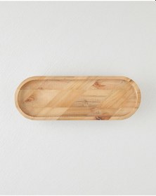 Resim English Home Lema Dekoratif Tepsi 42,8x14,8x5,5 Cm Kahverengi 