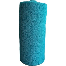 Resim Tbm Plastik Kaydırmaz Kıvırcık Turkuaz Paspas En: 100CM 