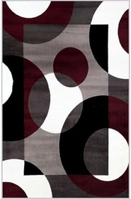 Resim Rovigo Home Dijital Baskı Yıkanabilir Kaymaz Taban Salon Halısı RVG0422 80x150 cm 