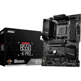 Resim B550-A Pro Am4 Ddr4 Bellek 4400(OC) HDMI Dp M.2 Usb3.2 Atx Anakart 
