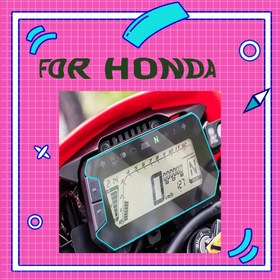 Resim Honda CRF300L CRF300 Rally CRF 300L 300L 2021 2023 2022 için Motosiklet Gösterge Paneli Koruma Filmi, Gösterge Paneli Çizik Koruma Filmi Ekran Gösterge Paneli Koruyucu Aksesuarları 