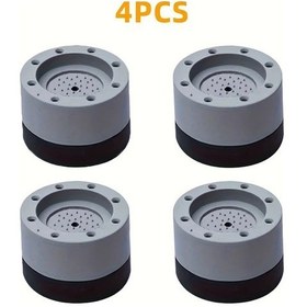 Resim Maxaccess 4lü Çamaşır Makinesi Anti Titreşim Pedi Gürültü Önleyici Kauçuk Ayak 