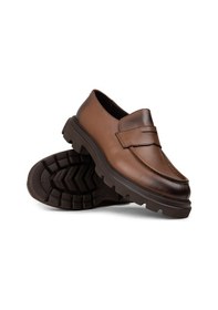 Resim Deery Erkek Hakiki Deri Taba Renk Loafer Ayakkabı - 01980mtbae03 Taba 