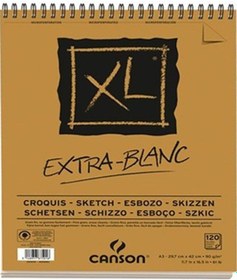 Resim Canson Xl Extra White Eskiz Defteri 90G A3 120 Yaprak 