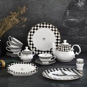 Resim Aryıldız Royal Queen Kahvaltı Takım 51024 30 Parça 