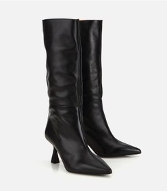 Resim Hotiç Kadın Deri Siyah İnce Topuklu Çizme 01cıh315540a100 01cıh315540a100 Siyah 