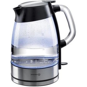 Resim Korkmaz A376 Retro 1700 ML Cam Işıklı Su Isıtıcı Kettle 