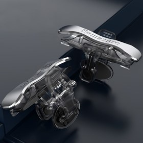 Resim Çift Paket Mekanik Mobil Oyun Tetikleyicileri, Yüksek Hassasiyetli PUBG Oyun Kumandaları, Pil Gerektirmez, Birden Fazla Modelle Uyumlu 