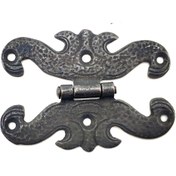 Resim HAYAT STORE Antika Tarz Dekoratif Pirinç Kelebek Menteşe - 63x45 Mm, Oksit ( Lisinya ) 