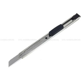 Resim Metal Dar Maket Bıçağı Ince Falçata 9mm 