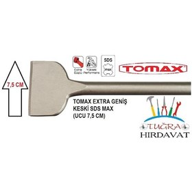 Resim Tomax Sds Max Büyük Kırıcı Eksta Geniş Keski 18x400x75 