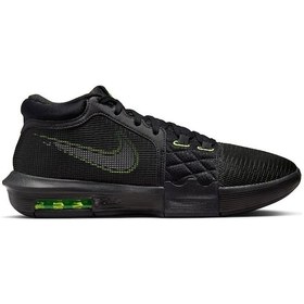 Resim Nike Lebron Witness Vııı Erkek Basketbol Ayakkabısı-9187 Siyah 