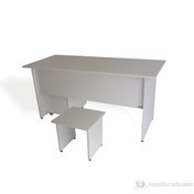 Resim Vena Nil Masa 3 Çekmeceli Sehpalı - Beyaz 