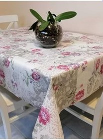 Resim Başak Ev Tekstili(53)- Elyaflı Pvc Muşamba - Desenli Silinebilir Masa Örtüsü RENKLİ-100 x 140 