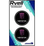 Resim Rvell Monster İkili Damla Sticker 5x5 03 1.Resim 