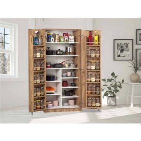 Resim Evistro 2 Kapaklı 165 Derece Açılır Kapak Mutfak Dolabı Atlantik Çam 