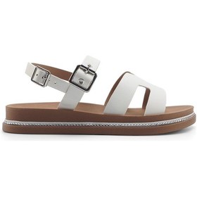 Resim Polaris 325093.z 5fx Beyaz Kadın Düz Sandalet 000000000101985530 Beyaz 