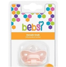 Resim Bebsi Desenli Damaklı Emzik No:1 257 Pembe 