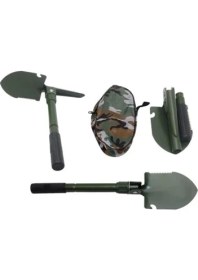 Resim Nikula-Mini Multi-Fonksiyonel Askeri Katlanır Taşınabilir Kürek 